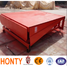 6 T stationary hydraulic yard ramp/loading dock ramp leveler